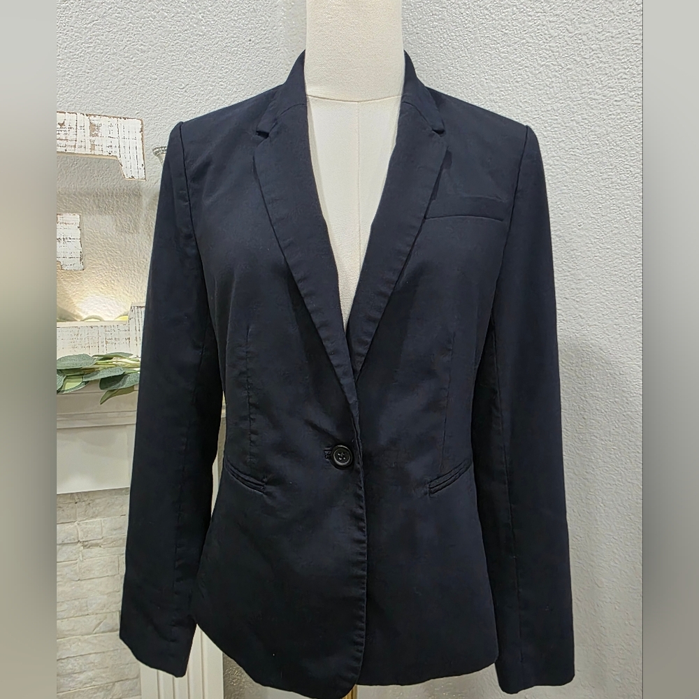 Banana Republic Classic Dark Grey Blazer
